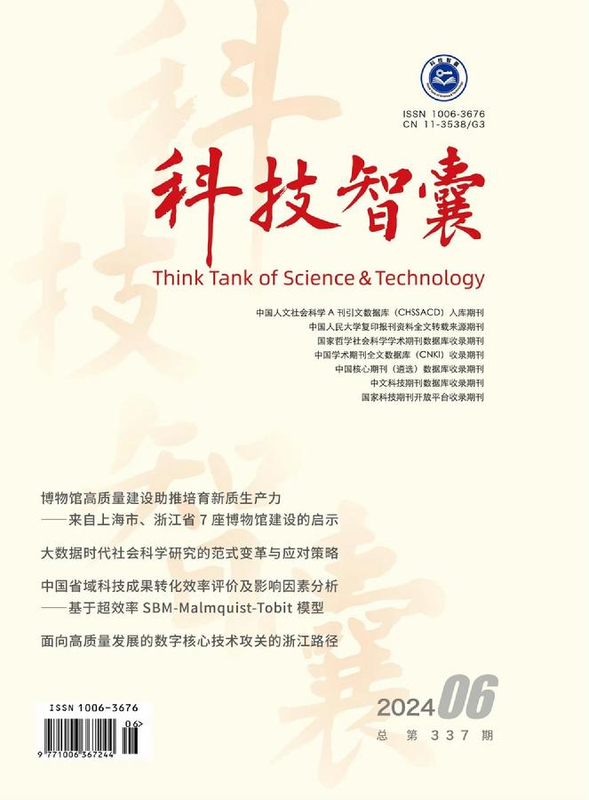 《科技智囊》2024年第6期目录