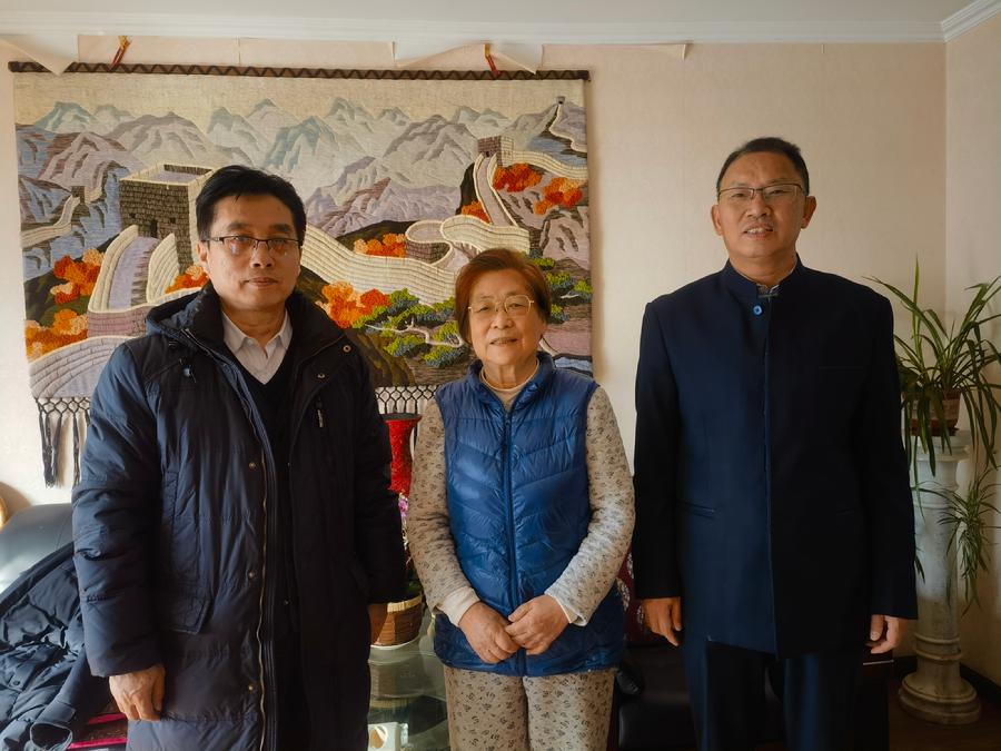 伍建民走访慰问老领导武秉陶