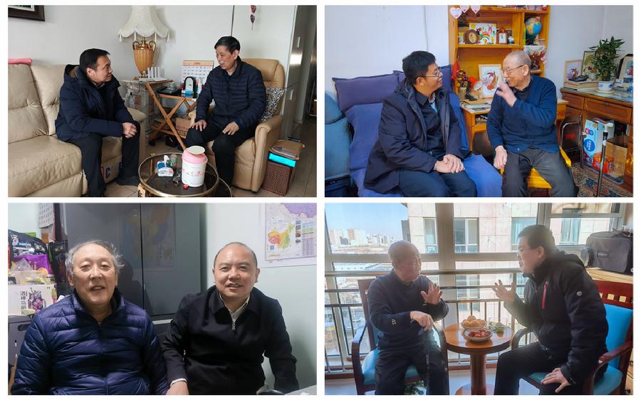 院领导走访慰问离休干部、退休老领导