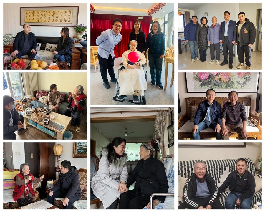 院属各单位开展走访慰问活动