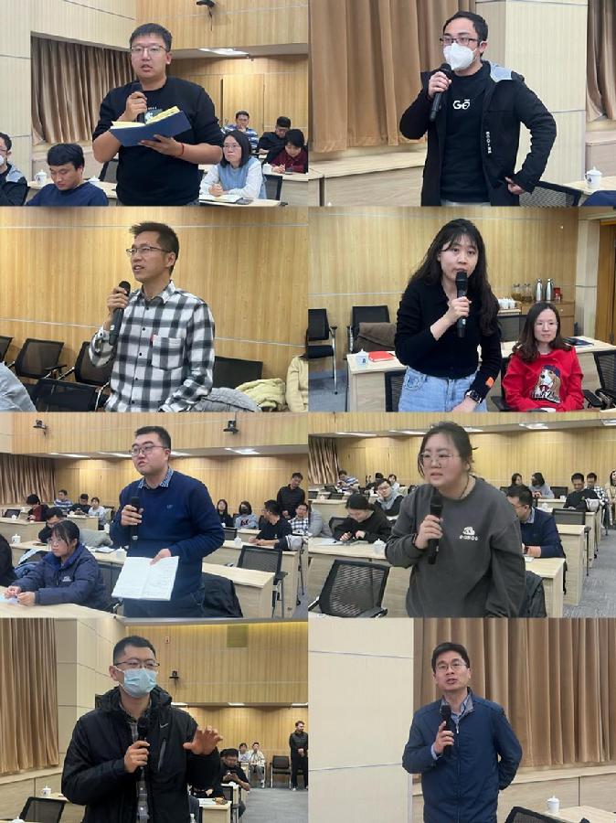 参加讲座人员交流发言