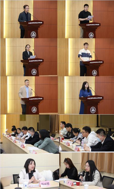 抽调人员代表发言