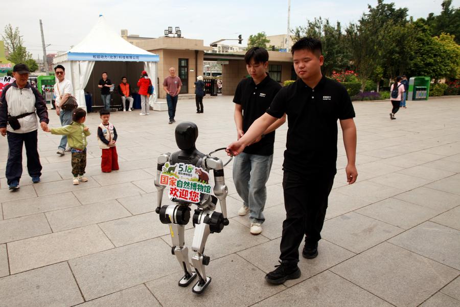 松延动力（北京）科技有限公司亦庄马拉松网红款机器人N2