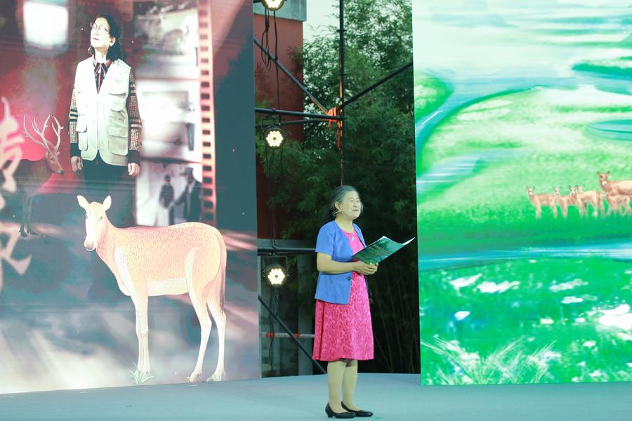 志愿者代表宣讲