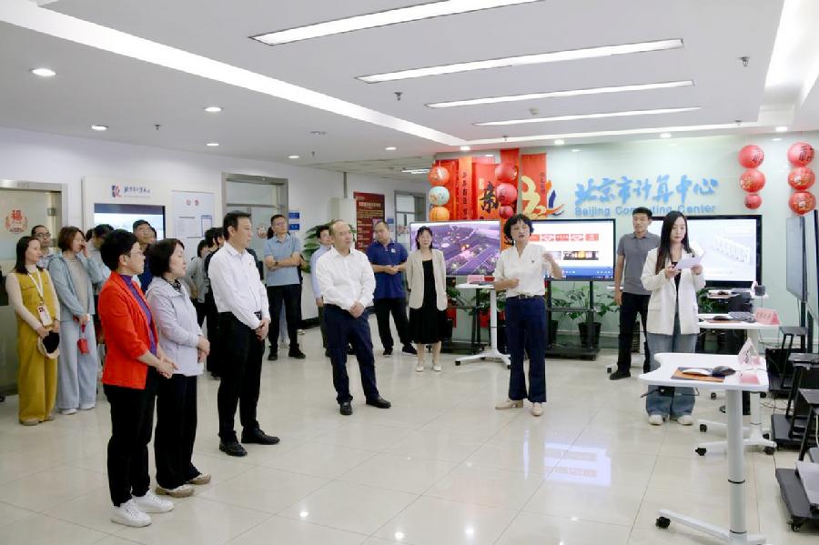 市审计局与北科院审计处、计算中心联合开展主题党日活动