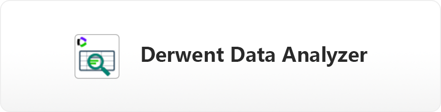 Derwent Data Analyzer